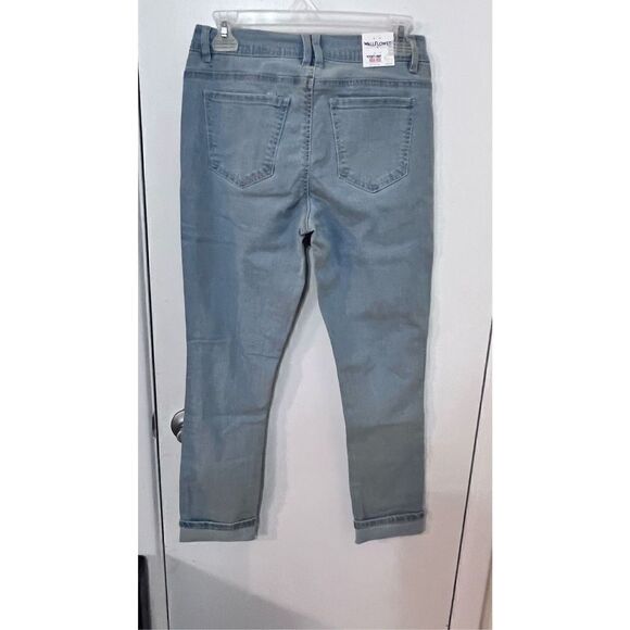 WALLFLOWER FLIRTY CURCY HIGH RISE ANKLE INSTA FLEX JEANS SIZE 5 NEW - Picture 10 of 16